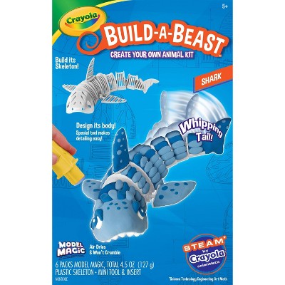 Crayola Build-A-Beast Model Magic Animal Kit - Shark