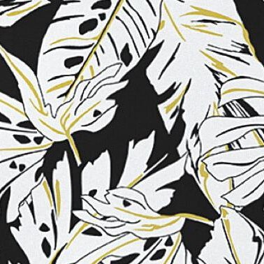 black graphic palms