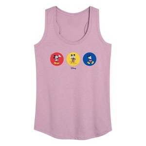 Women's - Disney - Mickey Poses Graphic Racerback Tank - 1 of 4