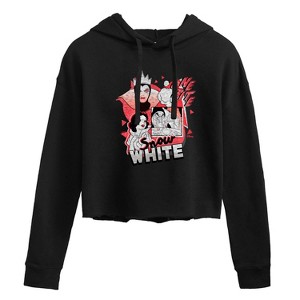 Women's - Disney Princess - Snow White Pop Cropped Graphic Hoodie - 1 of 3