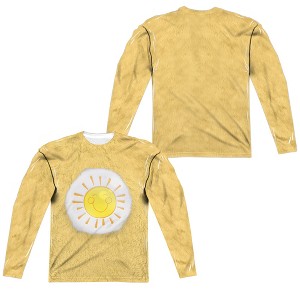 Men's Care Bears Funshine Bear Long Sleeve Costume T-Shirt - 1 of 4