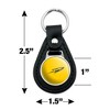 University of Toledo Secondary Black Leather Keychain - 2 of 4