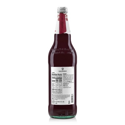 Galvanina Italian Sparkling Soda - Blood Orange & Blueberry - 750ml