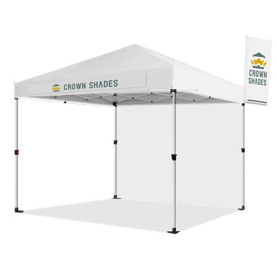 10x10 Commercial Pop Up Canopy Tent - Instant Setup with Accessory Kit