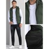 Lars Amadeus Men's Warm Sleeveless Puffer Detachable Hooded Winter Padded Vest - 4 of 4