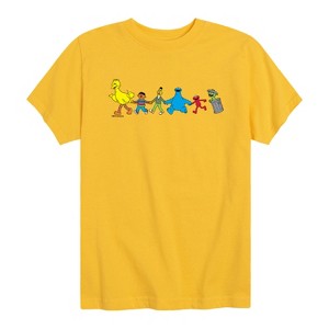 Boys' - Sesame Street - SS Group Short Sleeve Graphic T-Shirt - 1 of 4