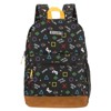 Aeropostale 16.5" Upgraded Backpack for Girls Boys, Back-To-School Essentials Multicolored Bag for Everyday Use - 4 of 4