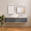 Keonjinn Framed Wall Mirror, Modern Rectangular Bathroom Vanity Mirror, Wall Mounted - 2 of 4