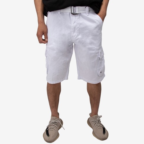 ondernemen Goed Assortiment Raw X Men's 12.5" Classic Fit Cargo Shorts In White Size 36 : Target