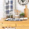 Design Imports French Blue Tri Color Check Dishtowel (Set Of 3) - 3 of 4