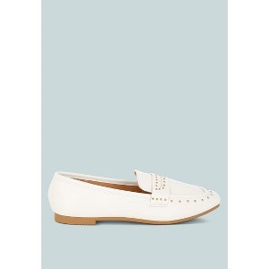 Dorlina Studded Faux Leather Loafers Women - 1 of 4