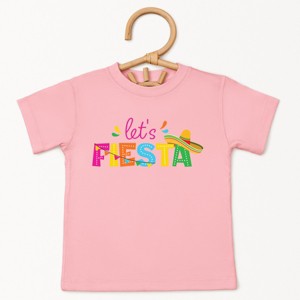 The Juniper Shop Let's Fiesta Colorful Toddler Short Sleeve Tee - 1 of 4