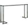 Benji Acrylic Console Table - SFV3103B - Black - Safavieh Couture - 4 of 4