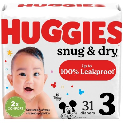 Image of Huggies Snug & Dry Diapers Jumbo Pack - Size 3 - 31ct