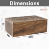 Mela Artisans Storage Box Scallop - 3 of 4