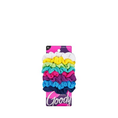 Goody Women Ouchless Jersey Variety Scrunchies - 8ct