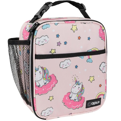 Opux Insulated Lunch Box, Soft School Cooler Bag Kids Boys Girls, Leakproof  Reusable Compact Small Pail Tote Men Women Adult Work (pink Unicorn) :  Target
