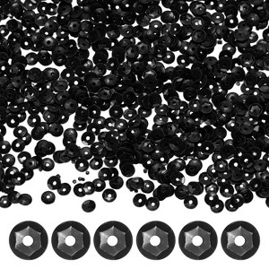 Unique Bargains PVC Durable Lightweight Sequin Embellishments 1200 Pcs - 1 of 4