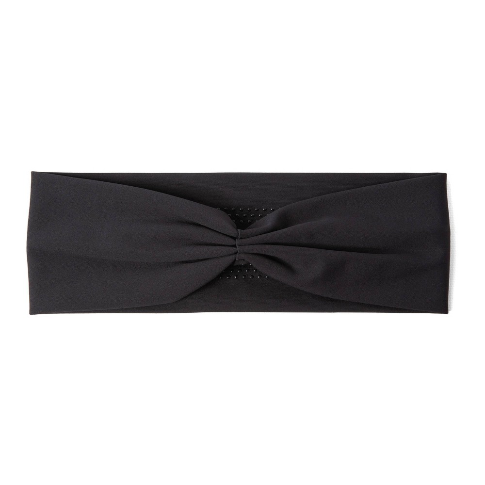The Hair Edit Lotus Fabric Headband – Black