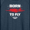 Women's - Top Gun: Maverick - Born To Fly Lightweight French Terry Slouchy - 2 of 4