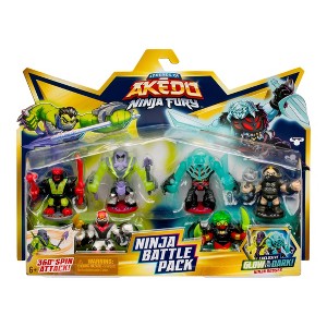 Legends of Akedo Ninja Fury Battle Pack Action Figure Set - 6pk - 1 of 4