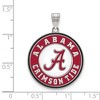 Black Bow Jewelry Sterling Silver Alabama Crimson Tide NCAA Extra Large Pendant - 2 of 3