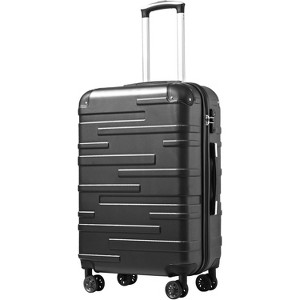 Paaaawaters Luggage Suitcase Carry-on Hardside Travel Luggage TSA Lock Spinner Telescopic Handle - 1 of 4