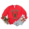 Simply Sage Market Women's Graphic Sweatshirt North Pole University Reindeer - 3 of 4