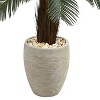 HomeStock  4.5 ft. Artificial Cycas Tree in Planter for Indoor/Outdoor - 3 of 4
