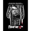 Friday the 13th Movie Poster Men's Black Tee - 2 of 3