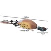 Duck Dog Toy, Training Dummy Retrieving Dog Toy Duck Bumper Retriever, Pheasant Dog Toy, Dog Training Toy for Small, Medium and Large Dogs - 2 of 4