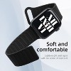 HTUTWOO Magnetic Silicone Compatible with Apple Watch Band Ultra 2 ＆Ultra 49mm 46mm 45mm 44mm 42mm 41mm 38mm for Woen men - 3 of 4