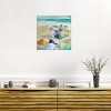 iCanvas Umbrella Beach I Cool by Carol Robinson Canvas Print Wall Art - 3 of 3