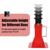 Car Jack Stand, Heavy Duty Jack Stands, 12/22 Ton Automotive Jack Stands for Trucks Cars Auto, (44,000 lb) Capacity, Red, 1 Pair - 4 of 4