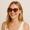 Anna-Kaci Women's Cat Eye UV400 Sunglasses with Trendy Retro Design - 3 of 4
