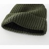 ZUPPAD Adult General Sizing Fleece Lined Cuffed Beanie Hat for Men Women Knitted Winter Wool Beanies Skull Cap Warm Watch Hats 1 Pack - 4 of 4