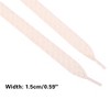 INSPIRE CHIC Polyester Fashion Shoelace 0.6 Inch 1 Pair - 3 of 4