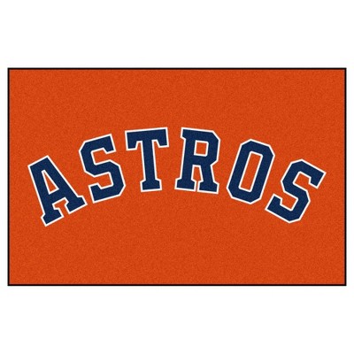 MLB Houston Astros 19"x30" Script Rug