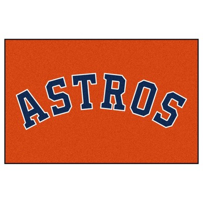 MLB Houston Astros 19"x30" Script Rug