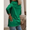 Imily Bela Chic Long Sleeve Knit Blazer for Women Elegant Casual and Office Wear Jacket - 3 of 4