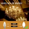Runesay Shatterproof & Waterproof C7 Replacement LED Light Bulbs 0.5W Equivalent 5W Non Dimmable Edison LED Night Light Bulbs, 25pcs - 3 of 4