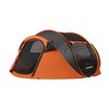 5-8 Person Black + Orange Pop-Up Camping Boat Tent - 4 of 4