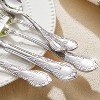Itopfox Vintage Silverware Set, 20-Piece Stainless Steel Flatware Set for 4 with Floral Handles, Mirror Polished Utensils for Home Restaurant Wedding - 3 of 4