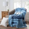 NCAA North Carolina Tar Heels Digitized 60 x 80 Raschel Throw Blanket - 3 of 4