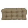 Blazing Needles, 42-inch by 19-inch U-Shaped Premium Outdoor Tufted Settee/Bench Cushion - 2 of 2