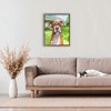 Stupell Industries Boxer and Rainbow Portrait Floating Frame Canvas Art - 3 of 4