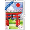 Trends International Tokyo - Scenic Framed Wall Poster Prints - 3 of 4