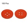 Unique Bargains Resin DIY Craft Flat 4-Hole Sewing Buttons 100 Pcs - 3 of 4