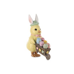 Chick w/Eggs in Basket (Set of 3) - 1 of 1