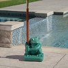 Maggift Animal Umbrella Base, Frog Design Umbrella Base with Adapter, Cute Design, Suitable for Patio, Yard, Poolside, Green, 14"*14"*16" - 4 of 4